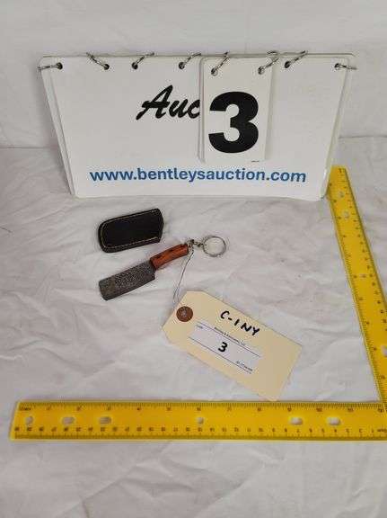 MINI CLEAVER W/ SHEATH, 4" OVERALL LENGTH