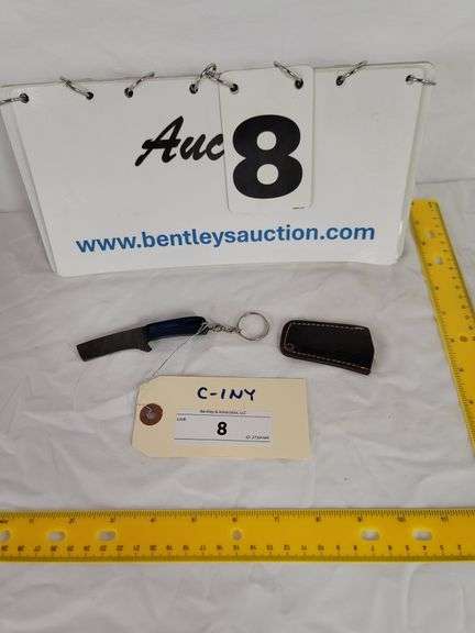 MINI KNIFE W/ SHEATH, 4" OVERALL LENGTH
