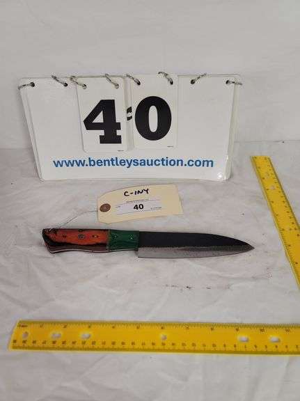 KNIFE - NO SHEATH, 10-3/4" OVERALL LENGTH