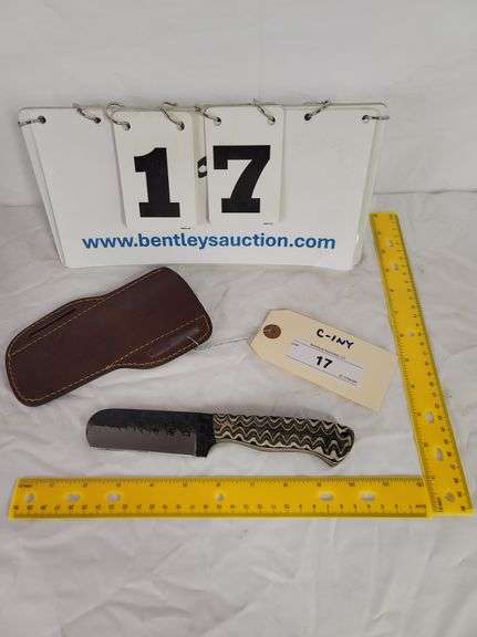 KNIFE W/ SHEATH, 8-3/8" OVERALL LENGTH