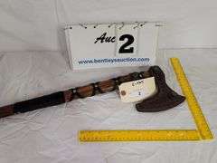 HATCHET, 20" LONG OVERALL, 5-1/4" WIDE, COMES WITH SHEATH