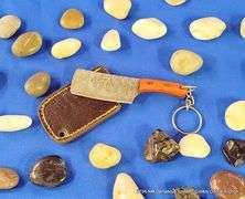 MINI CLEAVER W/ SHEATH, 4" OVERALL LENGTH