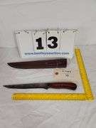 KNIFE W/ SHEATH, 13-1/4" OVERALL LENGTH