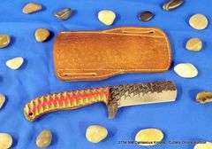 KNIFE W/ SHEATH, 8-1/2" OVERALL LENGTH