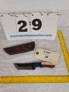KNIFE W/ SHEATH, 8" OVERALL LENGTH