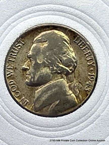1943 P Jefferson Nickel