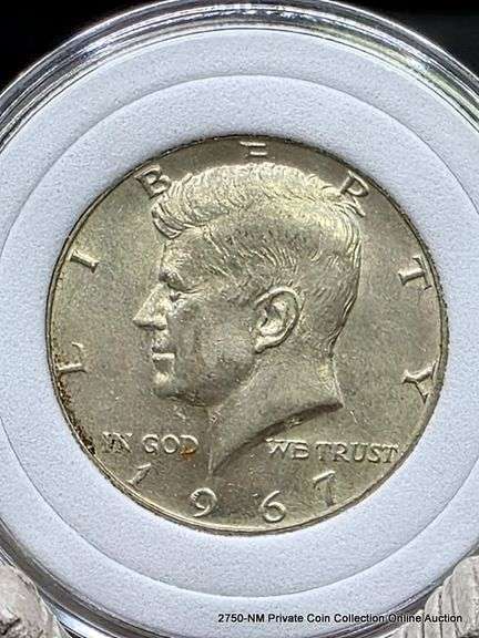 1967  Kennedy Half Dollar