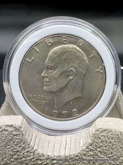 1972 D Eisenhower Dollar