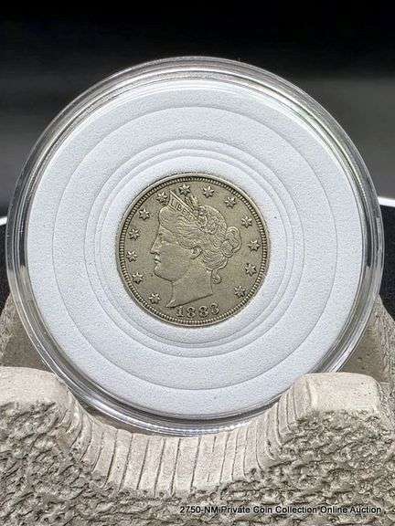 1883  Liberty Head Nickel EF45