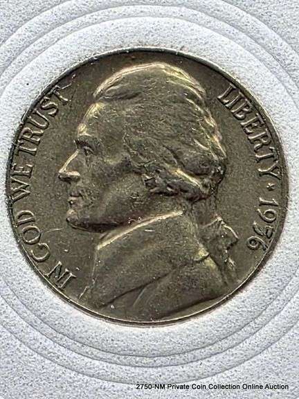 1956  Jefferson Nickel  With Steps