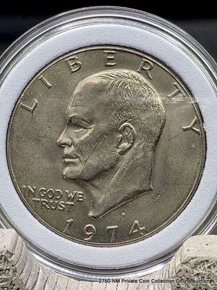 1974 D Eisenhower Dollar