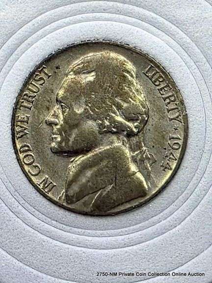 1944 P Jefferson Nickel