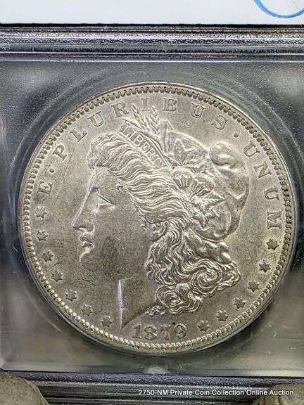 1879 O Morgan Dollar AU55