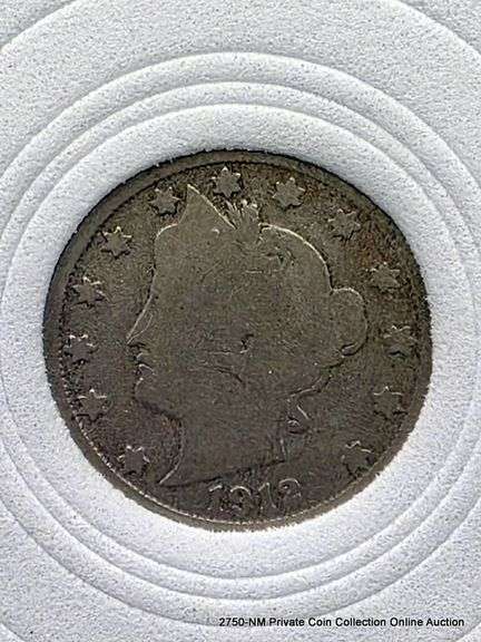 1912  Liberty Head Nickel