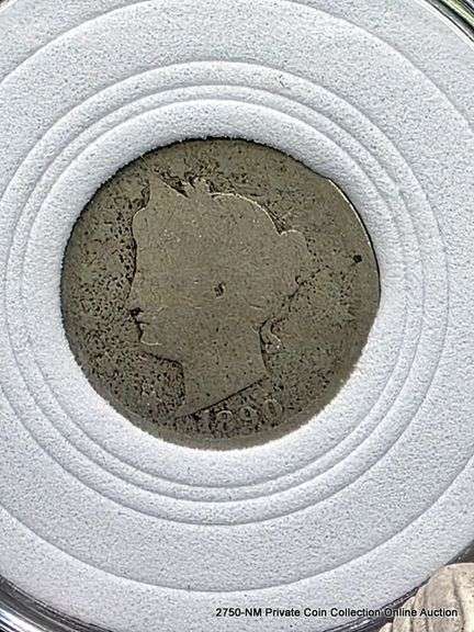 1890  Liberty Head Nickel