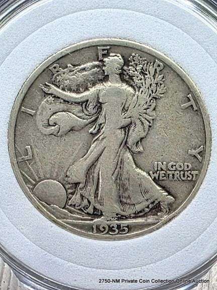 1935  Walking Liberty Half Dollar