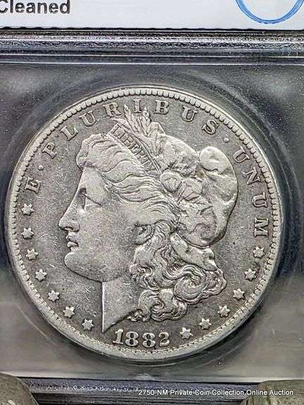 1882 CC Morgan Dollar VF30