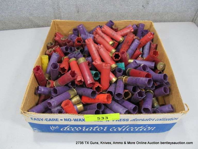 BOX: ASSORTED USED SHOTGUN SHELLS - Bentley & Associates, LLC