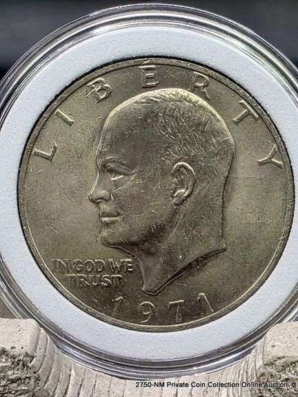 1971  Eisenhower Silver Dollar MS+