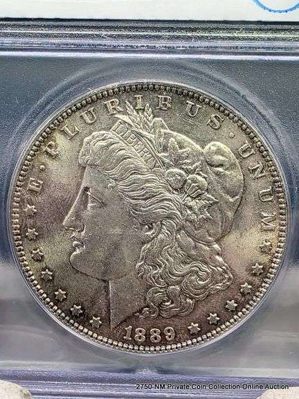 1889  Morgan Dollar MS63