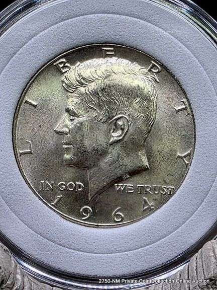 1964  Kennedy Half Dollar XF
