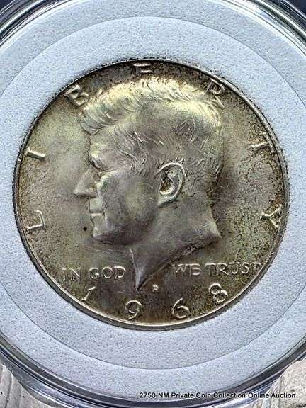 1968 D Kennedy Half Dollar