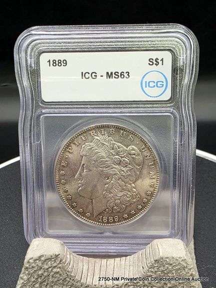 1889  Morgan Dollar MS63