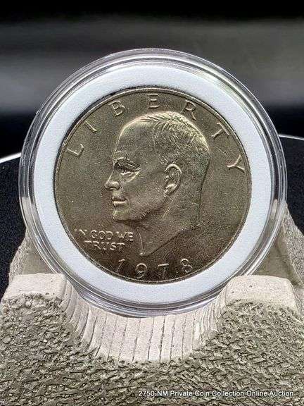 1978  Eisenhower Silver Dollar