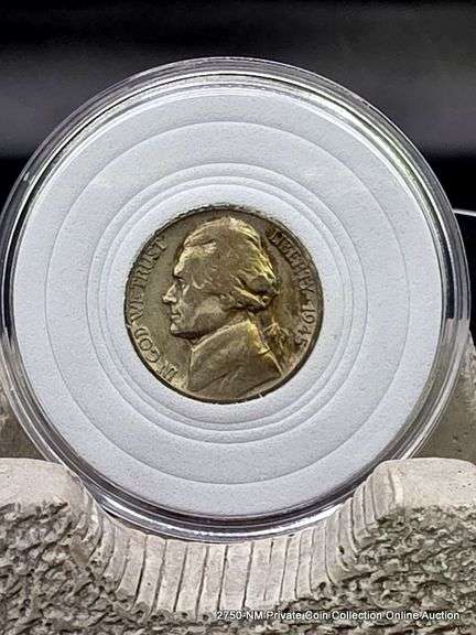 1945 P Jefferson Nickel