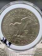 1972  Eisenhower Silver Dollar MS+