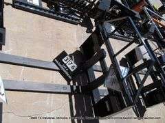 AGT PALLET FORKS & FRAME MODEL: SAII100