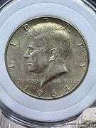 1964 D Kennedy Half Dollar MS+
