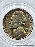 1945 P Jefferson Nickel