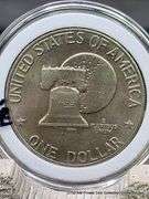 1776-1976  Eisenhower Silver Dollar Unc