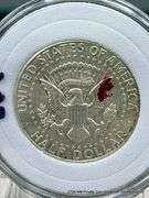 1964  Kennedy Half Dollar   Nail polish