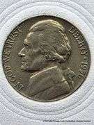 1956  Jefferson Nickel  With Steps
