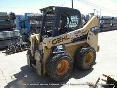 GEHL 5640 TURBO SKID STEER LOADER, S/N GHL05640F00514005, 3460 HRS, 1 KEY
