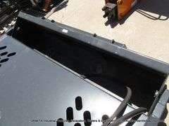 WOLVERINE SKID STEER ROCK RAKE MODEL: RCR-12-84W, S/N: ZW-00014
