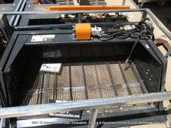 WOLVERINE SKID STEER SCREENING BUCKET MODEL: SB-12-72W, S/N: ZW-00146