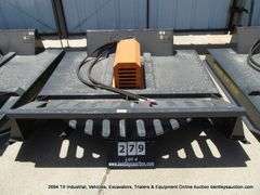 WOLVERINE BC-13-72W 72" SKID STEER BRUSH CUTTER, S/N ZW-01070