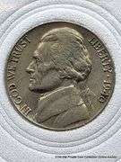 1940  Jefferson Nickel  With Steps
