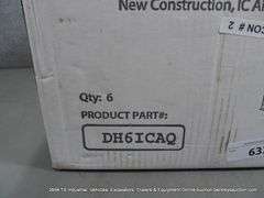 BOX: (6) DMF LIGHTING/LINE VOLTAGE HOUSING, DH6ICAQ