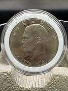 1776-1976  Eisenhower Silver Dollar Unc
