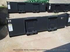 WOLVERINE TDB-11-84W 84" SKID STEER TRACK DUTY BUCKET, S/N ZW-00134