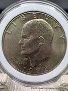 1972 D Eisenhower Silver Dollar MS+