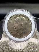 1972 D Eisenhower Silver Dollar MS+