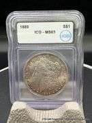 1889  Morgan Dollar MS63