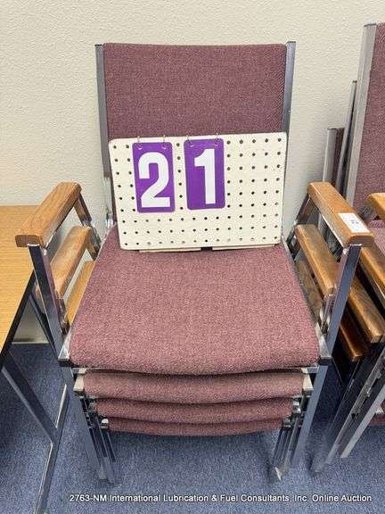 STACK: CHAIR WORLD STACKABLE CHARIS - MAROON (4X MONEY)