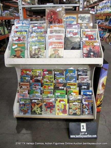COMIC/MAGAZINE BOOK RACK