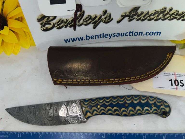 KNIFE W/ SHEATH, 8" TOTAL LENGTH